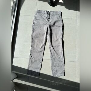 J. Crew Light Gray Chino Trousers